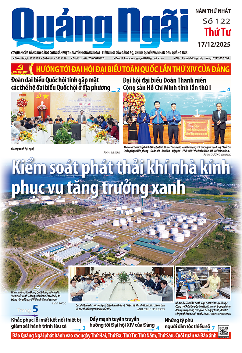 Số báo 122, ra ngày 17/12/2025