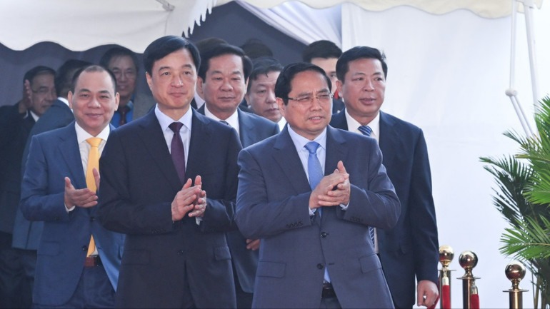 Thủ tướng Phạm Minh Chính dự Lễ khởi công, khánh thành, thông xe kỹ thuật 234 dự án, công trình trọng điểm