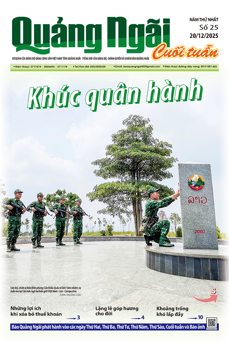 Số báo Cuối tuần 25, ra ngày 20/12/2025