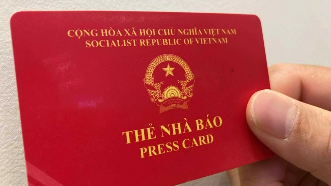 Gia hạn sử dụng Thẻ nhà báo kỳ hạn 2021 - 2025 đến hết ngày 31/3/2026