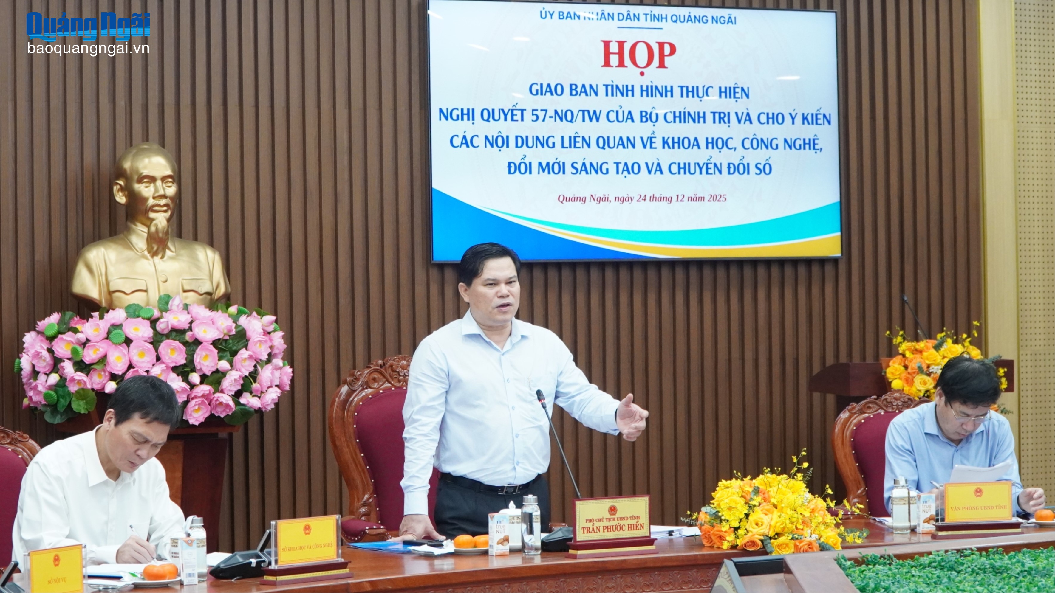 Tiếp tục triển khai quyết liệt, đồng bộ và hiệu quả Nghị quyết số 57