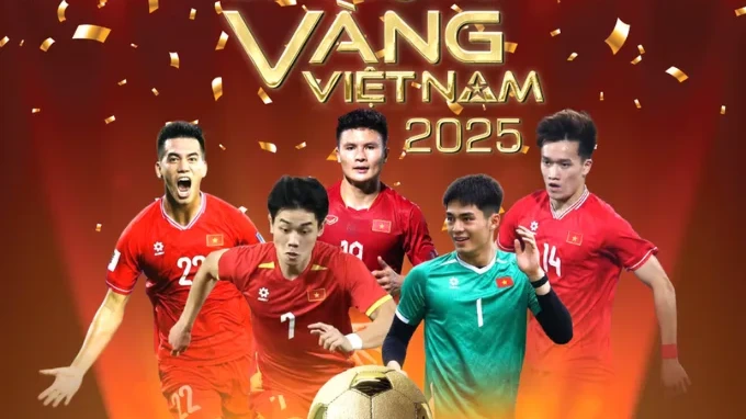 Tối nay 26/12, Gala trao thưởng Quả bóng vàng Việt Nam 2025: 30 năm đong đầy cảm xúc