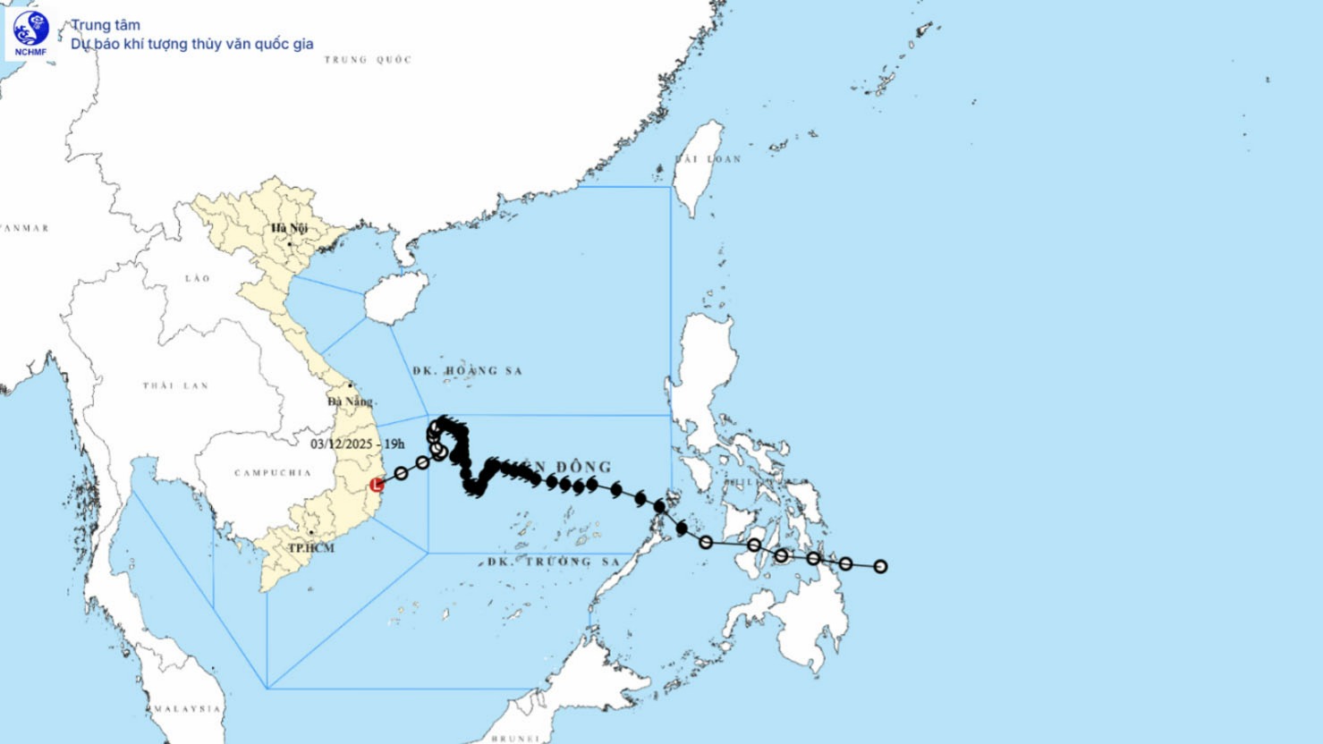 Tin cuối cùng về cơn bão số 15