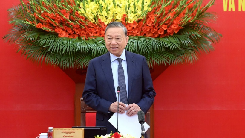 Thông báo Kết luận của Tổng Bí thư Tô Lâm tại Hội nghị tổng kết công tác năm 2025 của Ban Chỉ đạo Trung ương về phát triển khoa học, công nghệ, đổi mới sáng tạo và chuyển đổi số