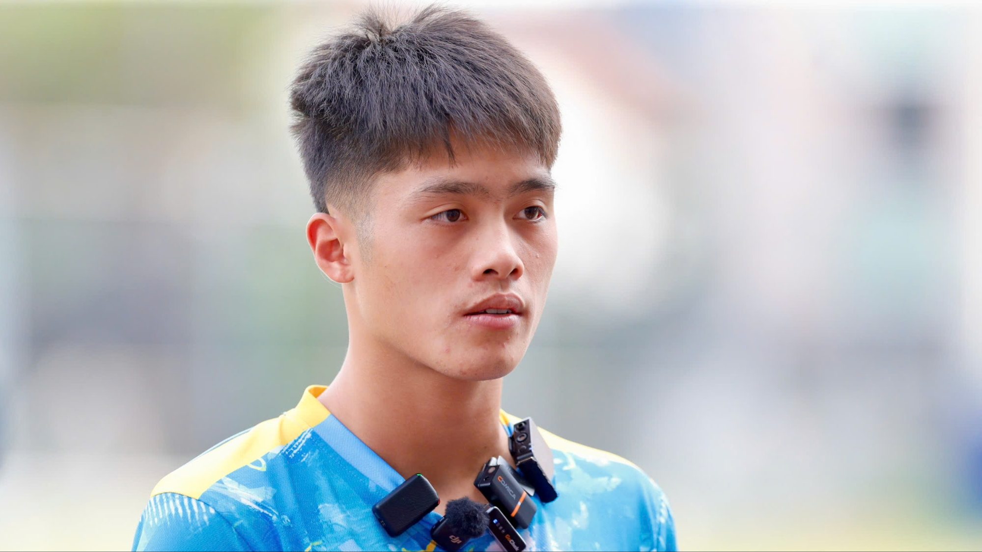 Tiền đạo Nguyễn Quốc Việt tự tin đối đầu U22 Malaysia