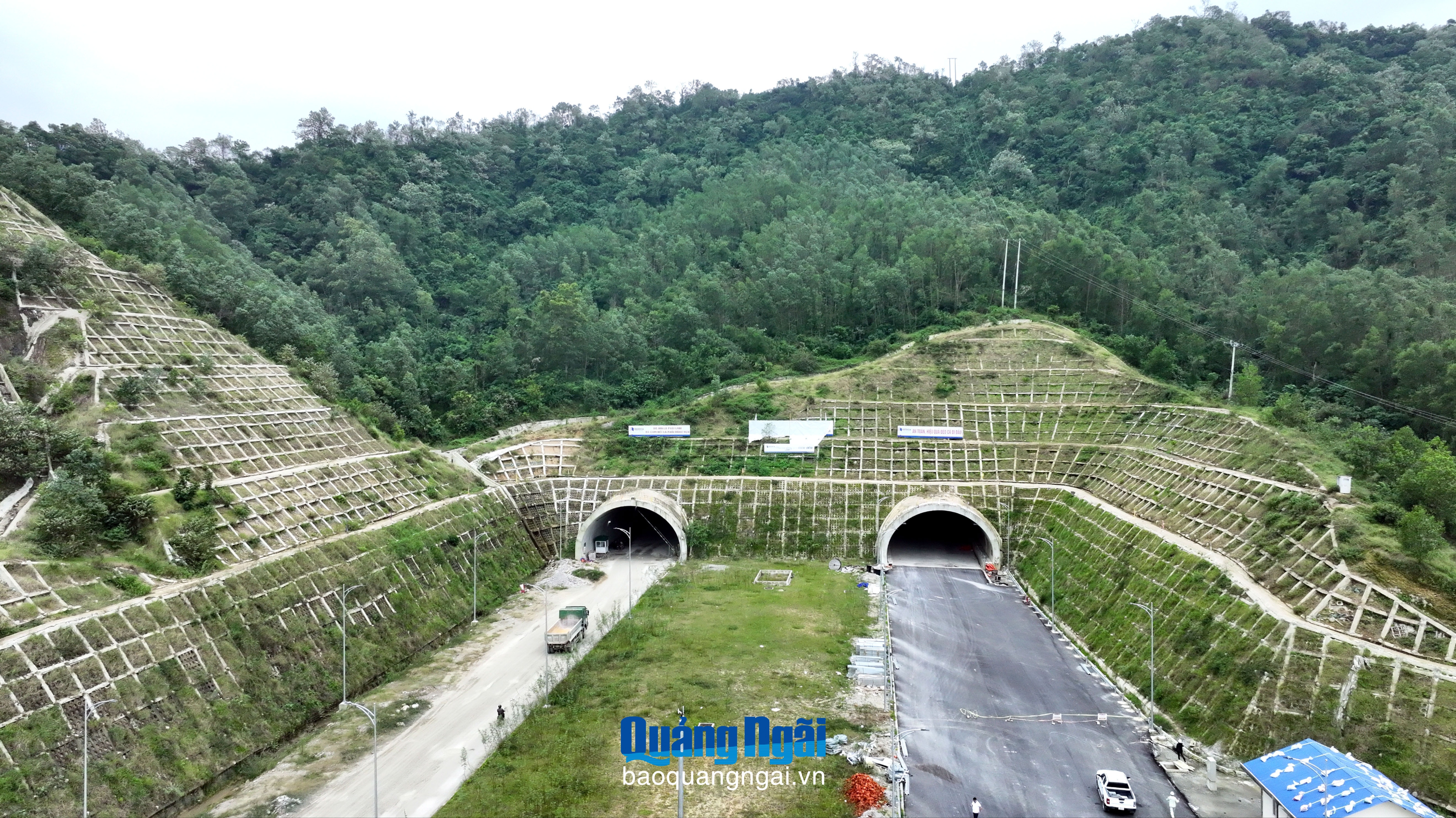 Dự án Cao tốc Quảng Ngãi - Hoài Nhơn: Sẵn sàng thông xe toàn tuyến