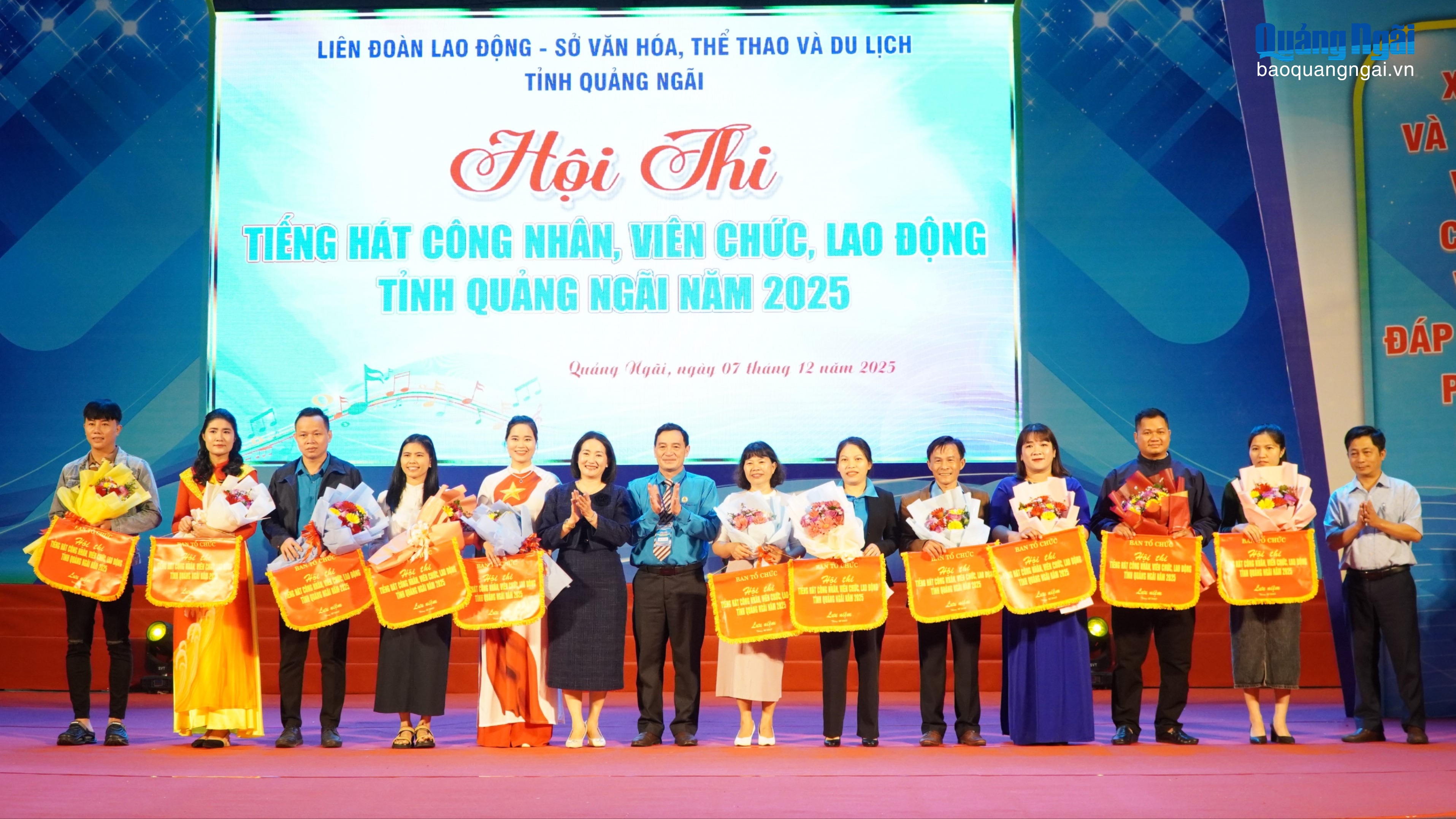 Khai mạc Hội thi “Tiếng hát công nhân, viên chức, lao động” tỉnh