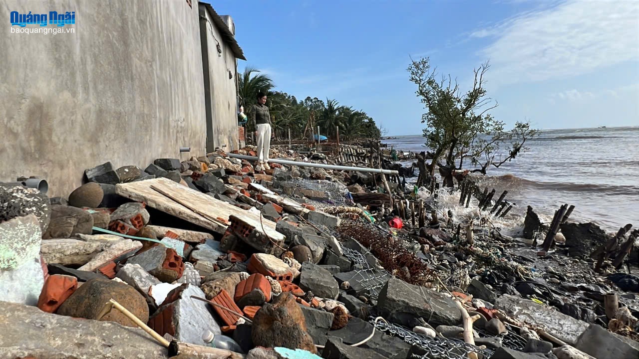 Sống trong nỗi lo triều cường