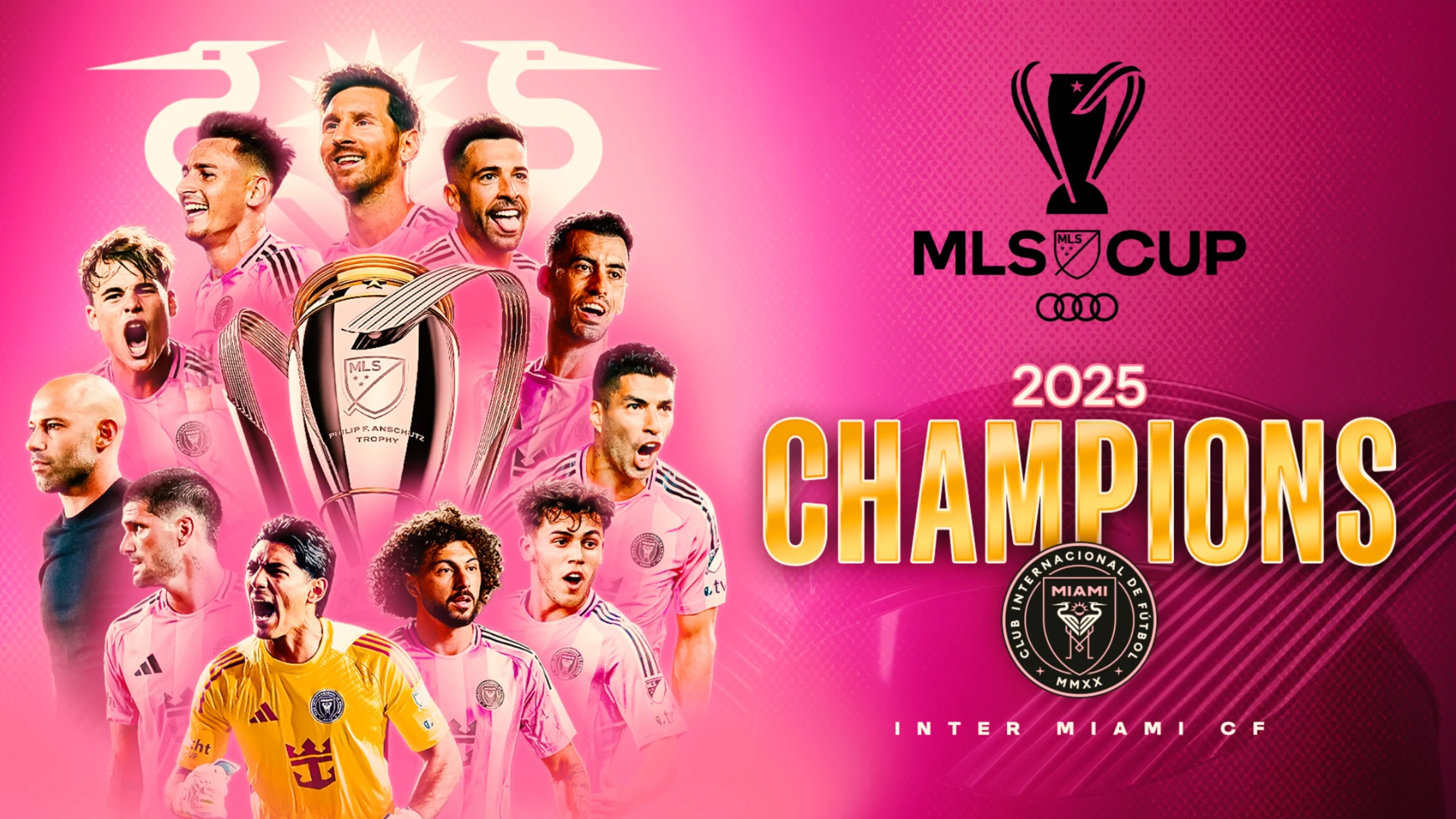 Inter Miami và Lionel Messi vô địch MLS Cup