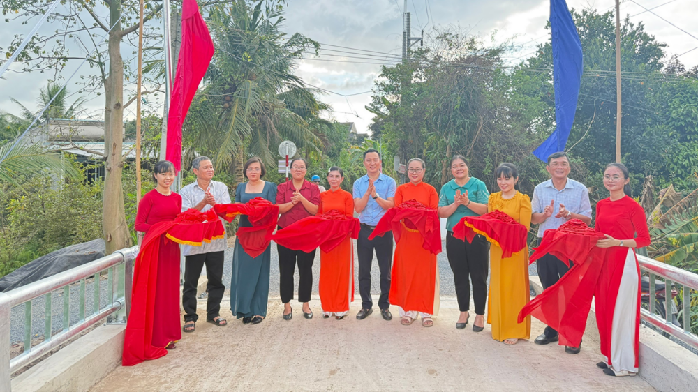 BSR khánh thành cầu giao thông nông thôn tại Vĩnh Long