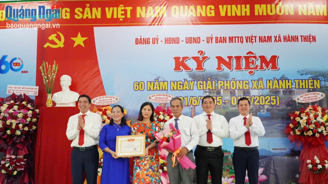 Kỷ niệm 60 năm Ngày Giải phóng xã Hành Thiện