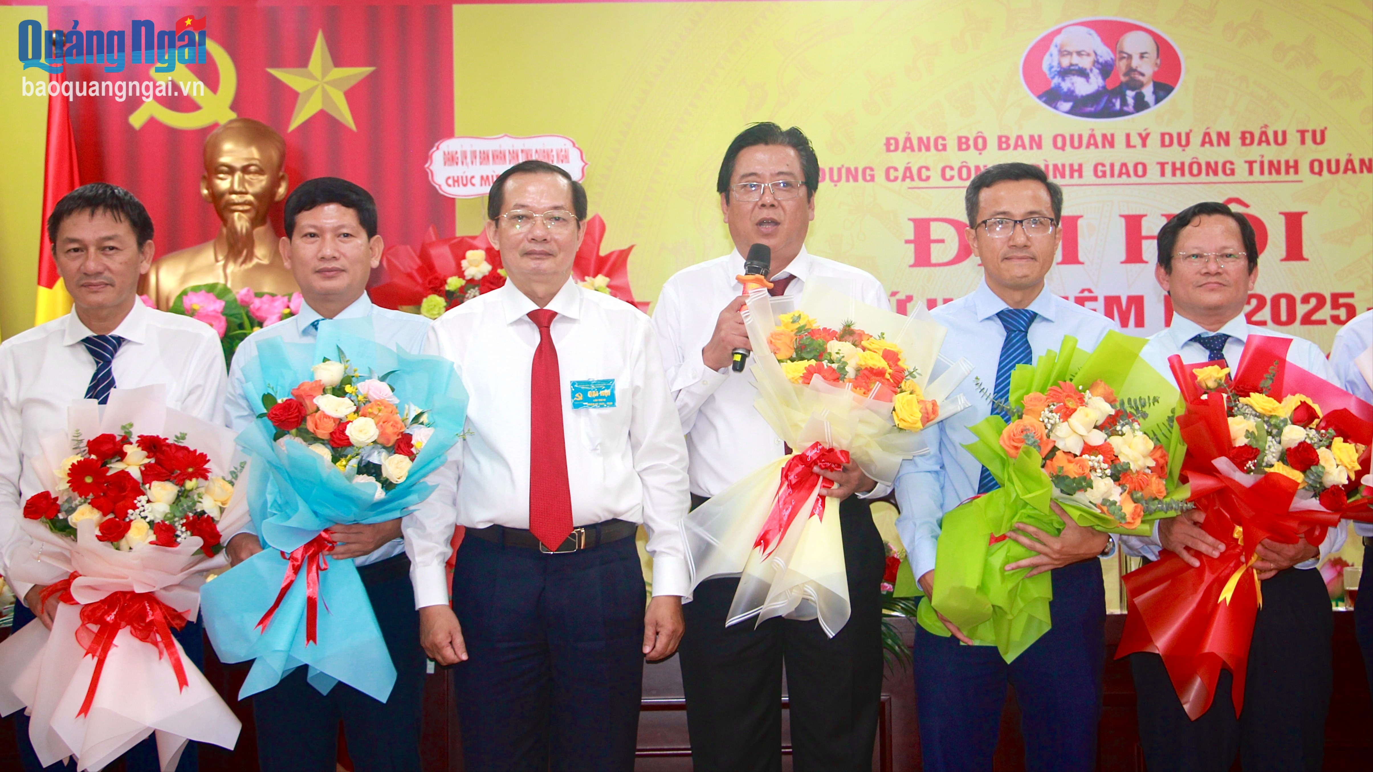 Đại hội Đảng bộ Ban Quản lý dự án Đầu tư xây dựng các công trình giao thông tỉnh, nhiệm kỳ 2025 - 2030