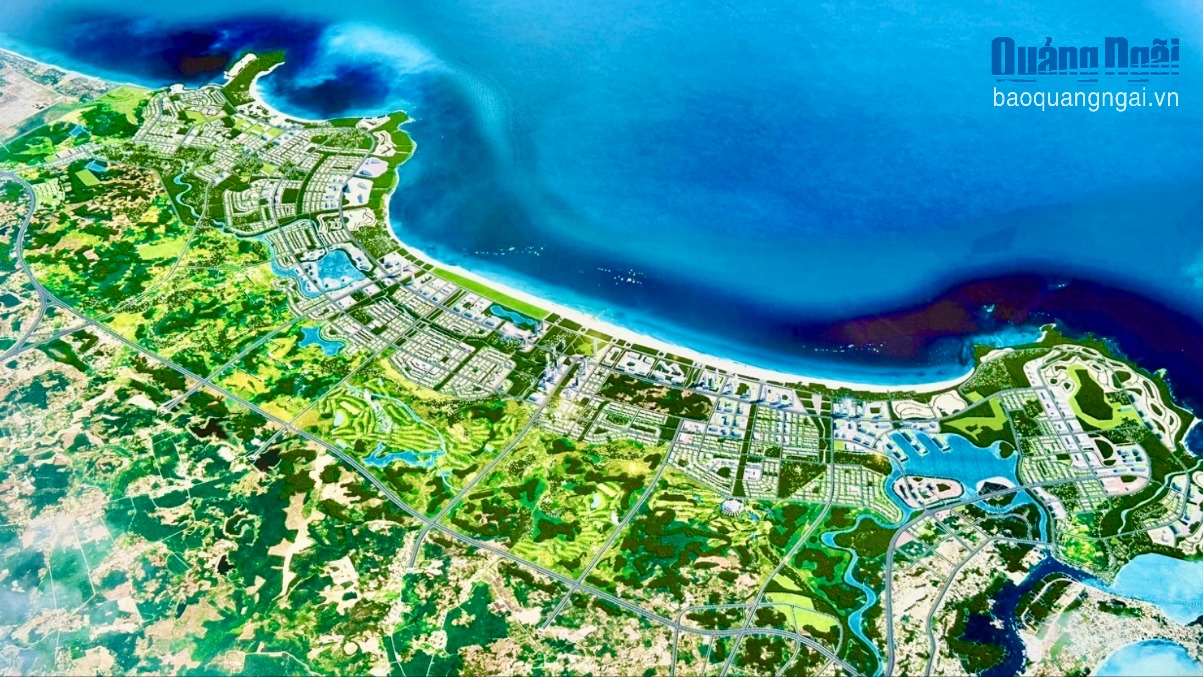 Hai dự án đô thị trong Khu kinh tế Dung Quất được cấp chủ trương đầu tư