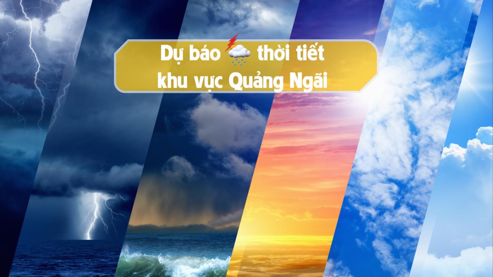 Thời tiết khu vực Quảng Ngãi ngày 14/7