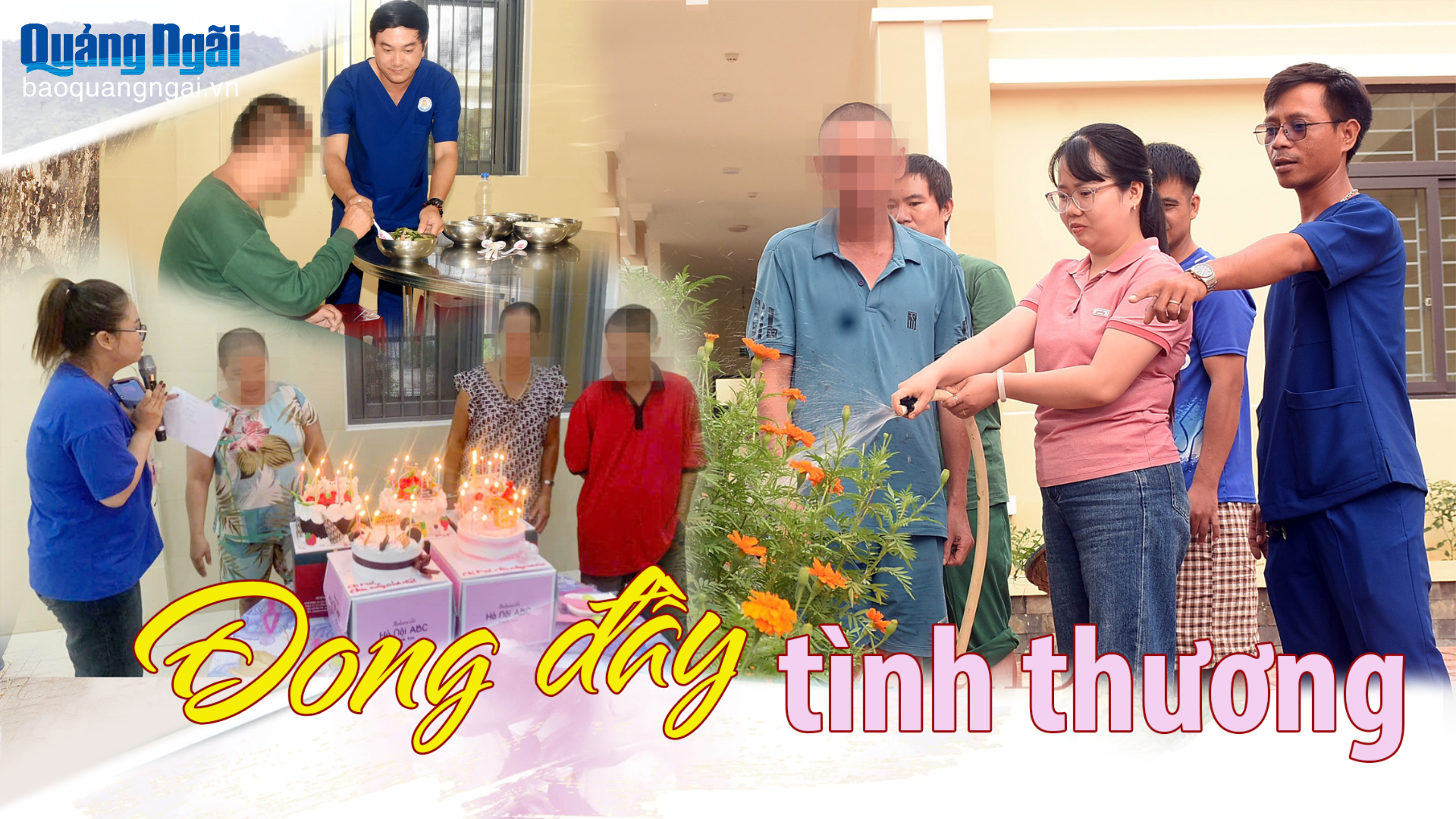 Đong đầy tình thương