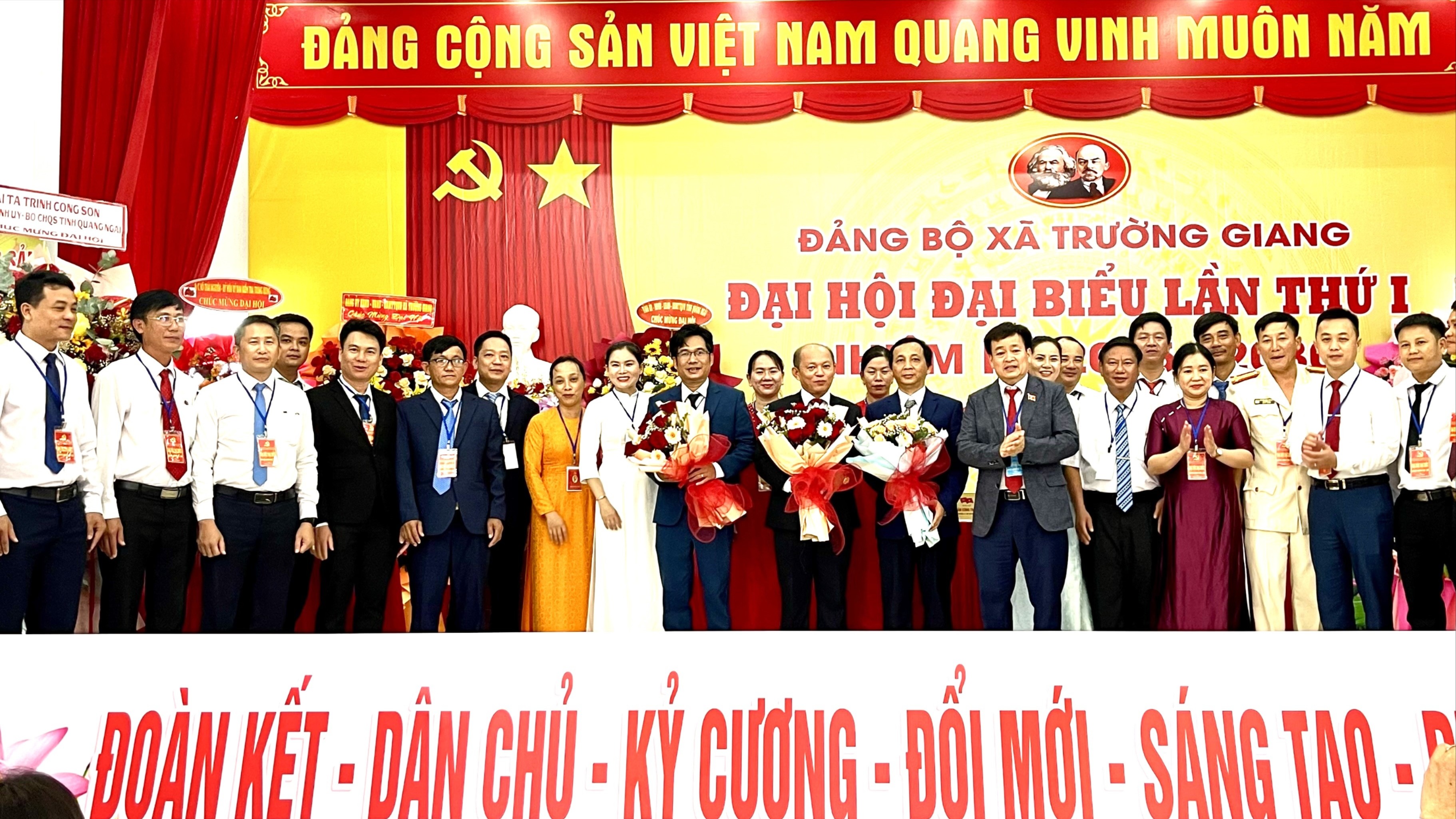 Đại hội đại biểu Đảng bộ xã Trường Giang lần thứ I, nhiệm kỳ 2025 - 2030