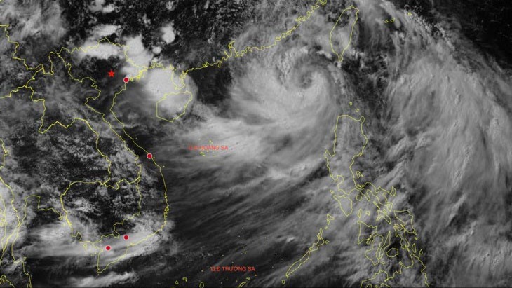 Công điện về việc ứng phó với bão số 3 trên Biển Đông