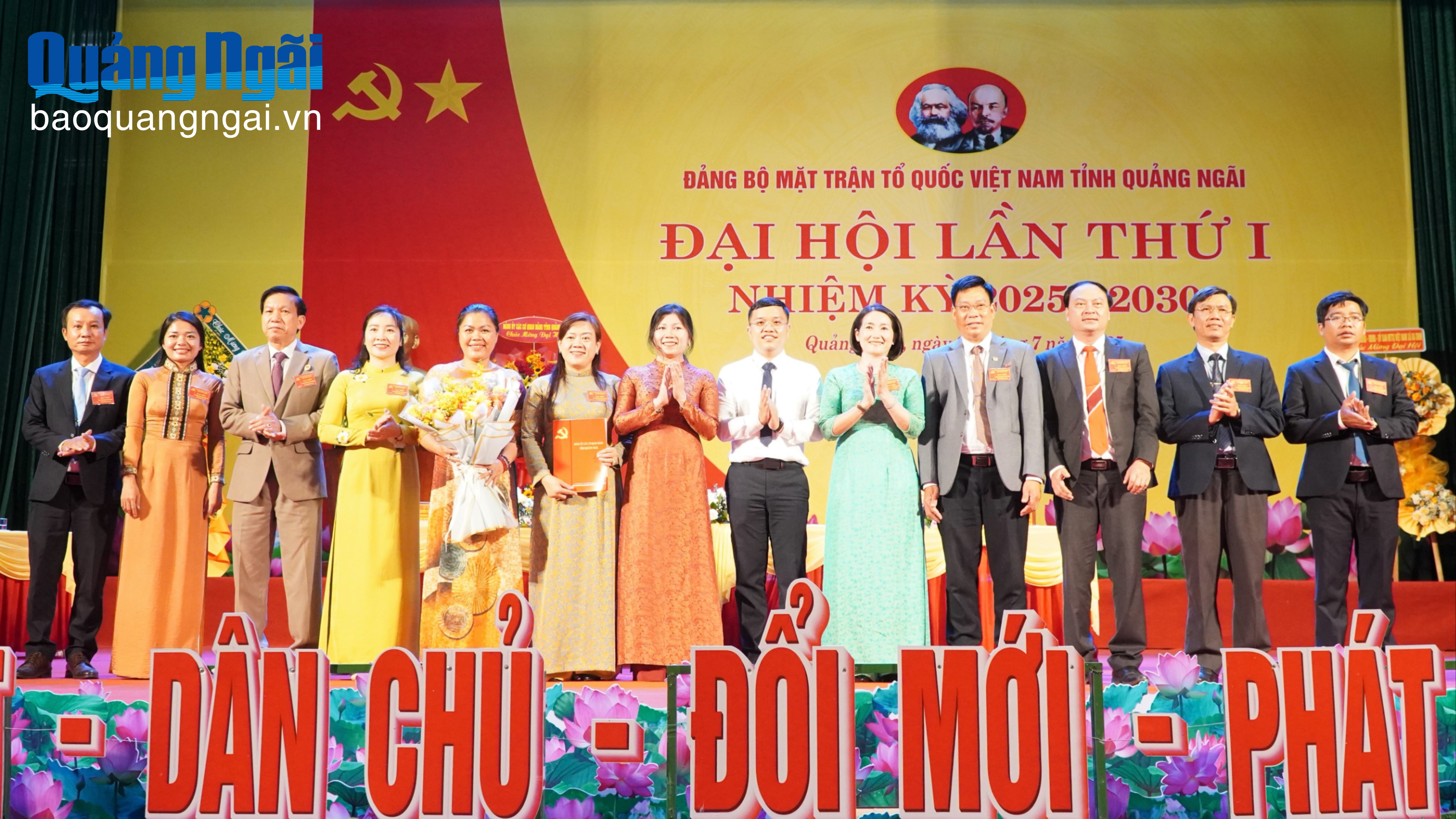 Đại hội Đảng bộ Mặt trận Tổ quốc Việt Nam tỉnh lần thứ I, nhiệm kỳ 2025 - 2030