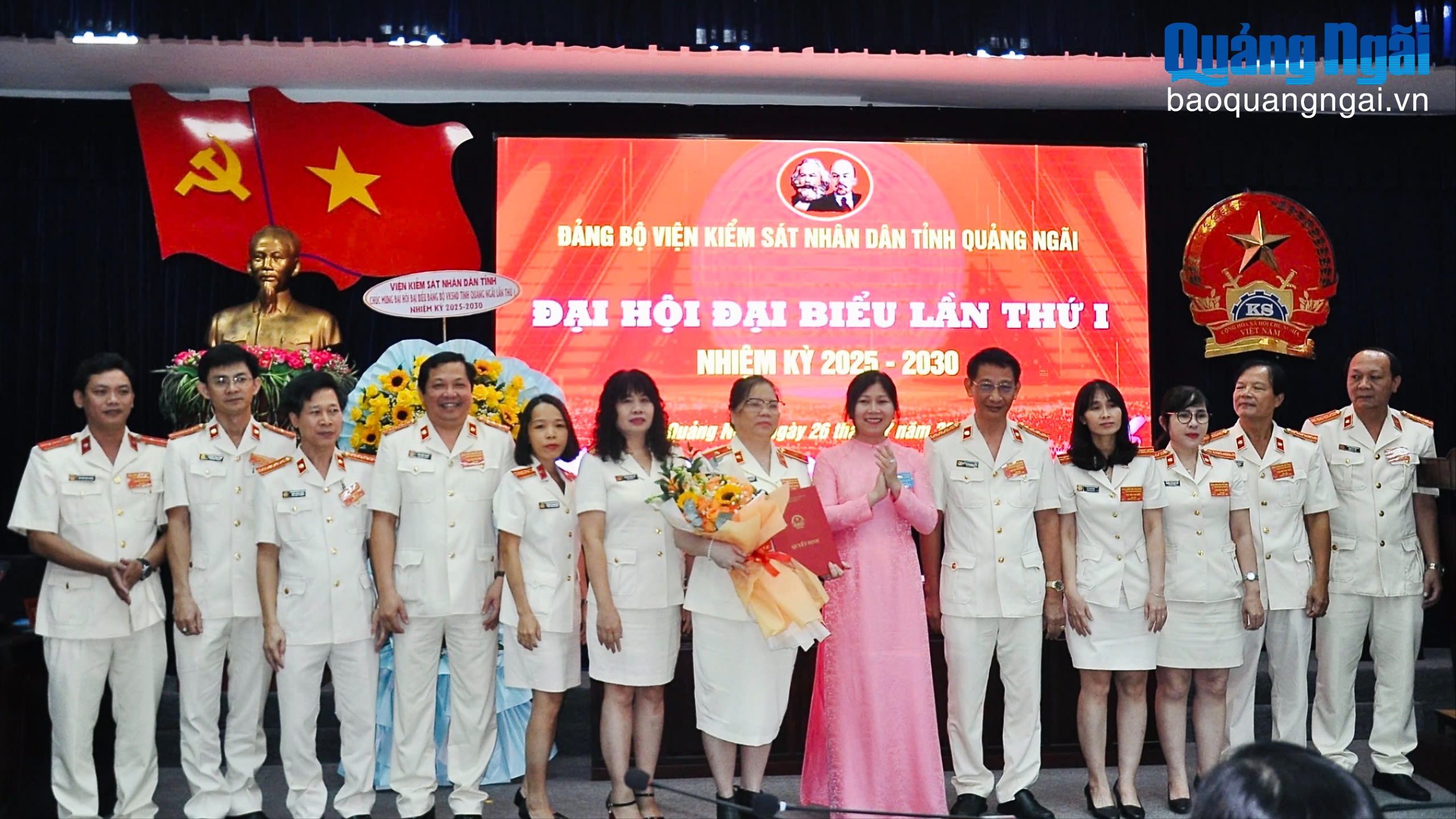 Đại hội đại biểu Đảng bộ Viện Kiểm sát nhân dân tỉnh lần thứ I, nhiệm kỳ 2025- 2030