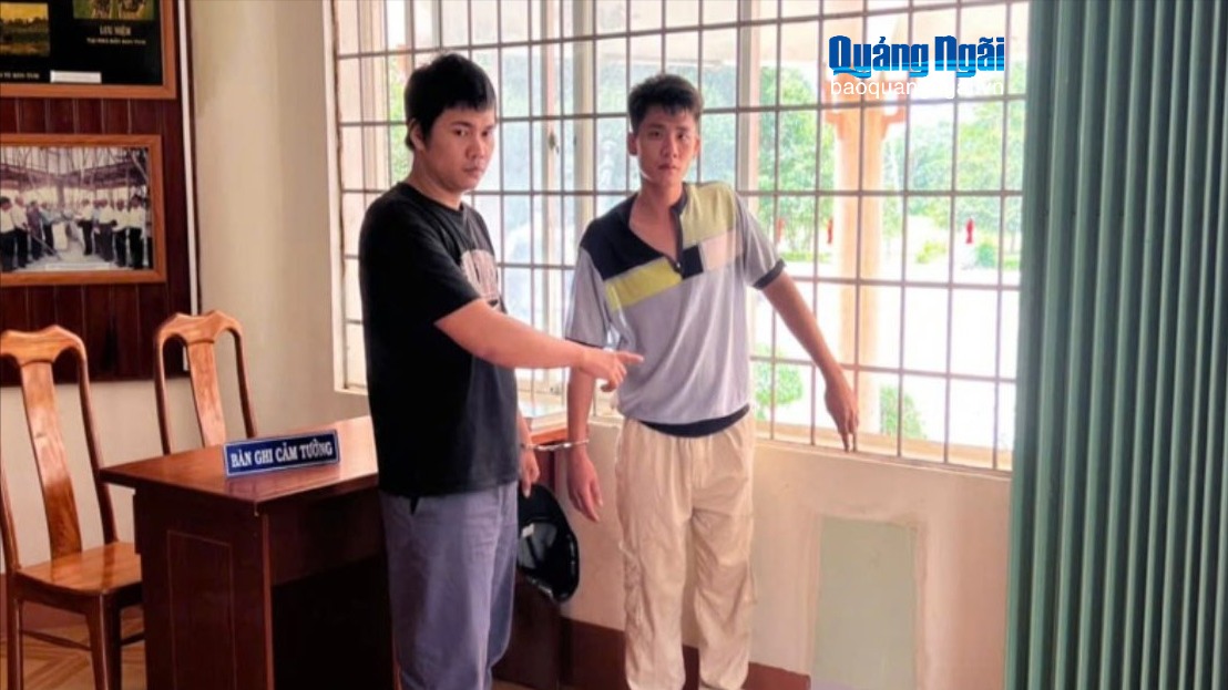 Bắt 2 đối tượng trộm cắp tài sản tại Khu di tích lịch sử Ngục Kon Tum