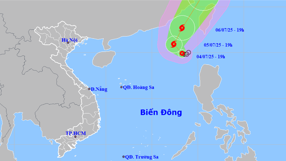 Áp thấp nhiệt đới trên Biển Đông có khả năng mạnh lên thành bão