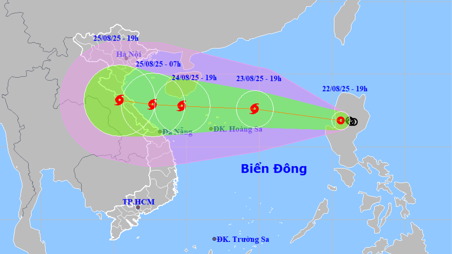 Áp thấp nhiệt đới khả năng mạnh lên thành bão