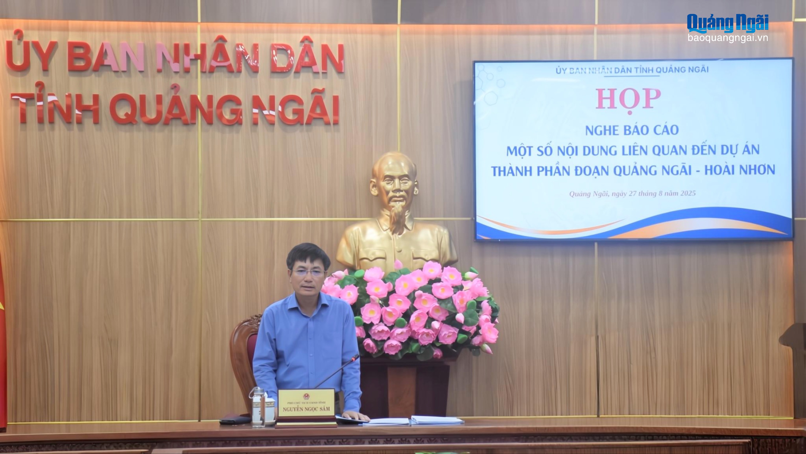 Phấn đấu hoàn thành đoạn cao tốc qua tỉnh đúng tiến độ