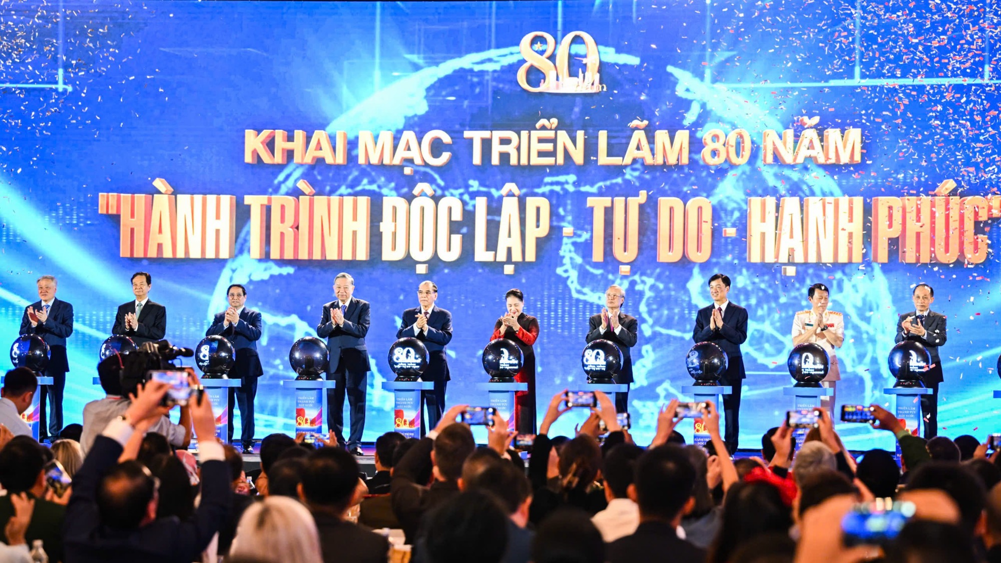 Khai mạc Triển lãm Thành tựu đất nước “80 năm Hành trình Độc lập - Tự do - Hạnh phúc”