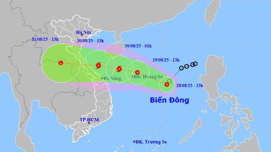 Áp thấp nhiệt đới trên Biển Đông có thể mạnh lên thành bão