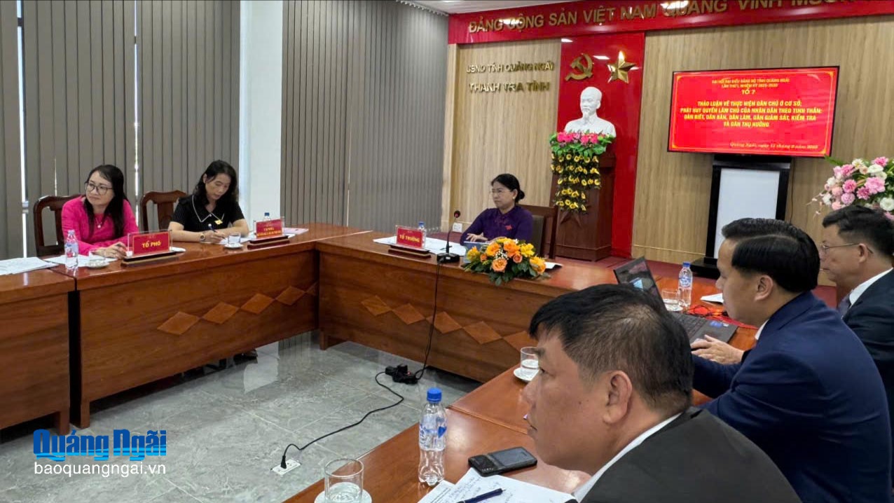 Phát huy dân chủ ở cơ sở và quyền làm chủ của nhân dân