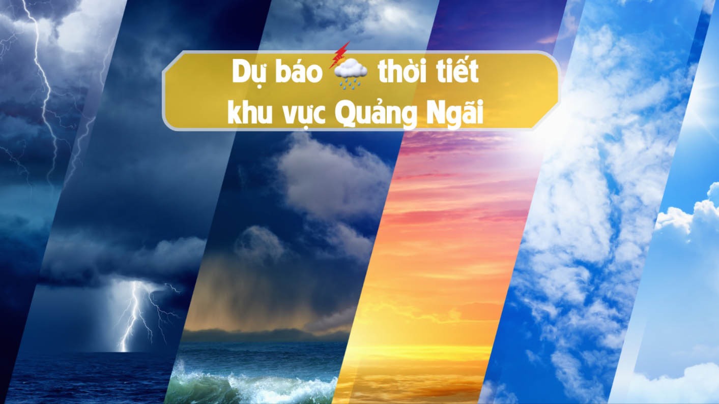 Trời nắng gián đoạn, nhiều nơi có mưa dông về chiều và tối
