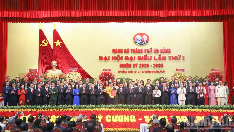 Ra mắt Ban Chấp hành Đảng bộ thành phố Đà Nẵng nhiệm kỳ 2025 - 2030
