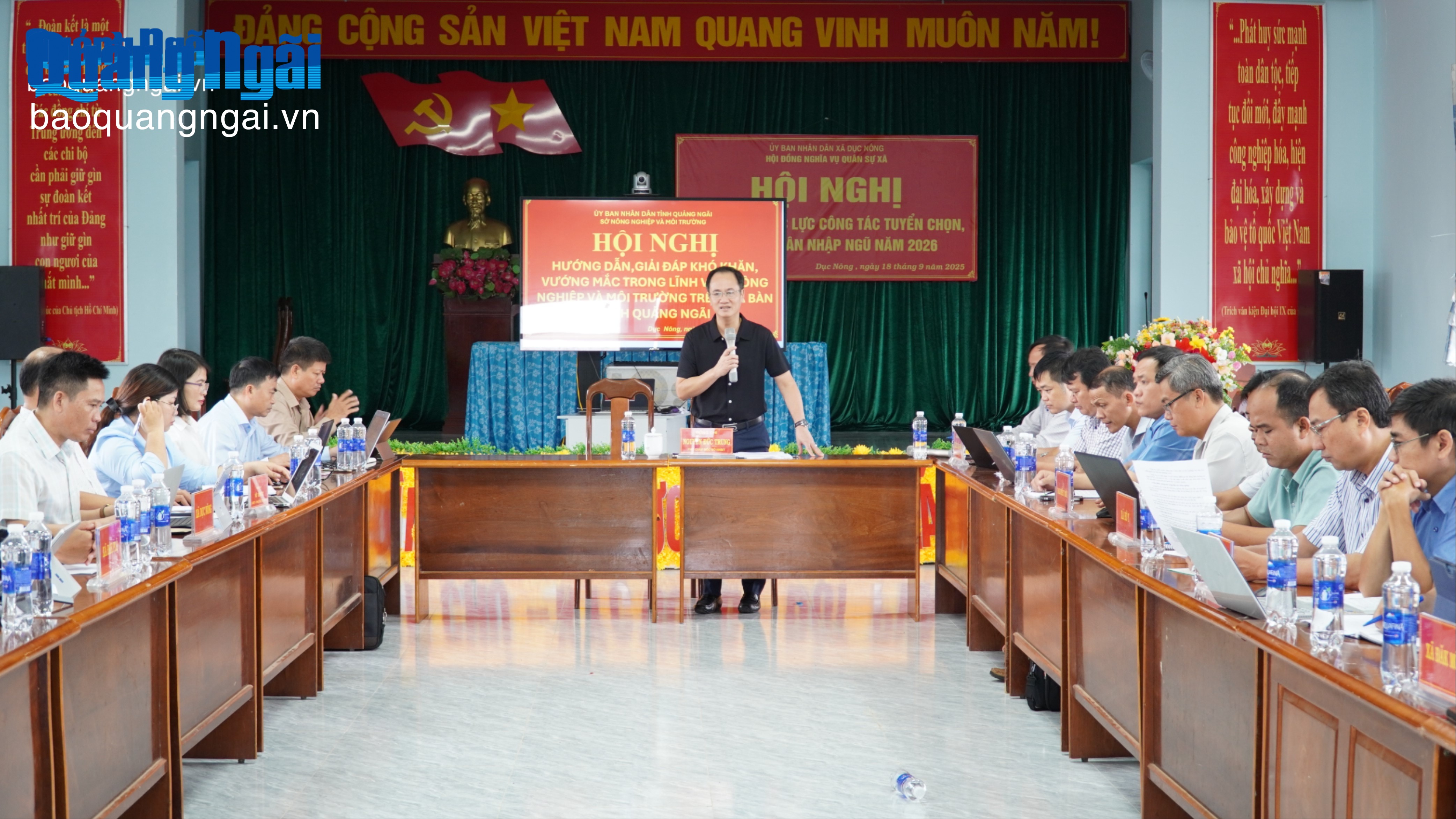 Hướng dẫn tháo gỡ vướng mắc trong lĩnh vực nông nghiệp, môi trường