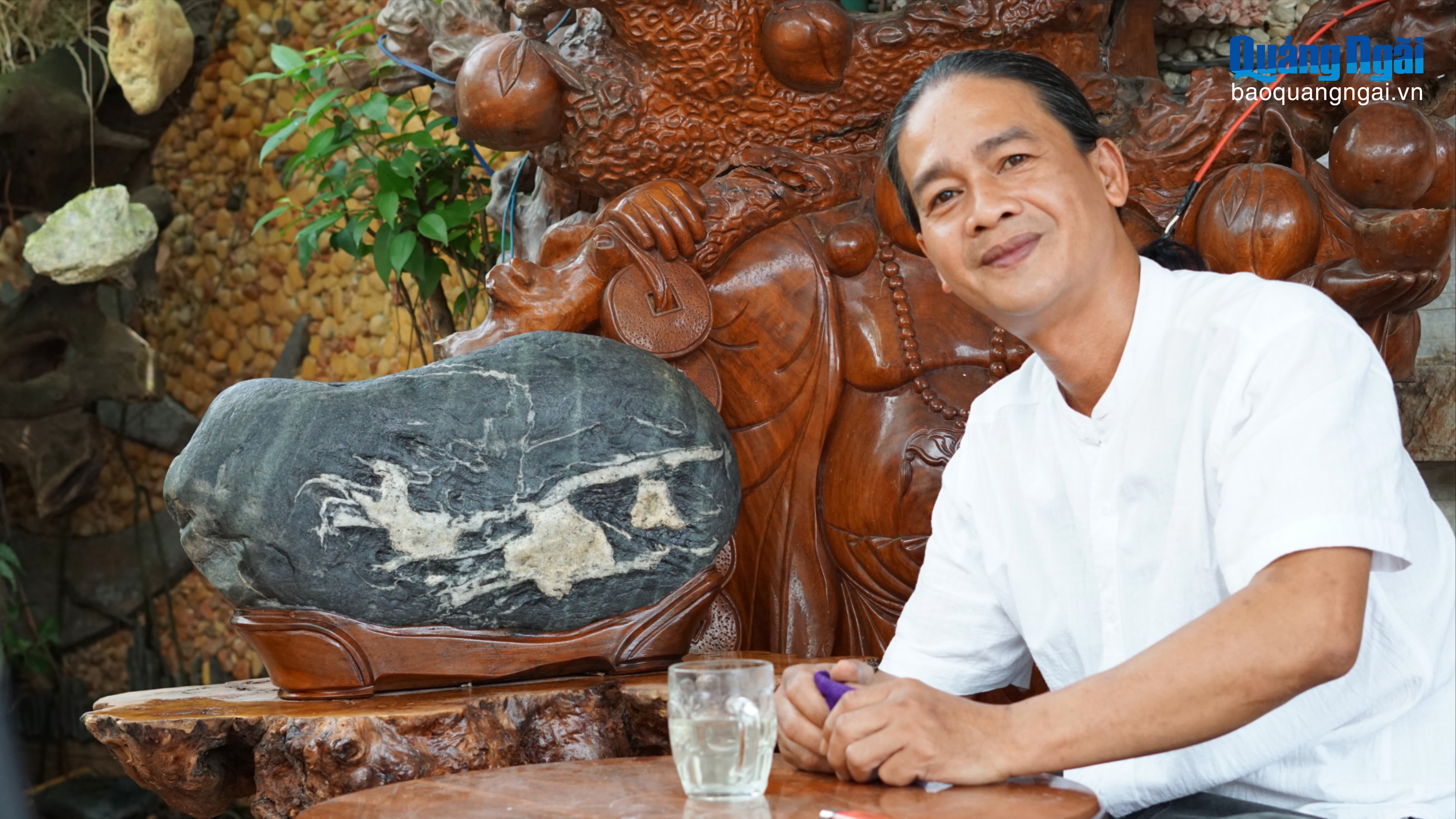 Hơn 20 năm theo đuổi vẻ đẹp đá cảnh tự nhiên