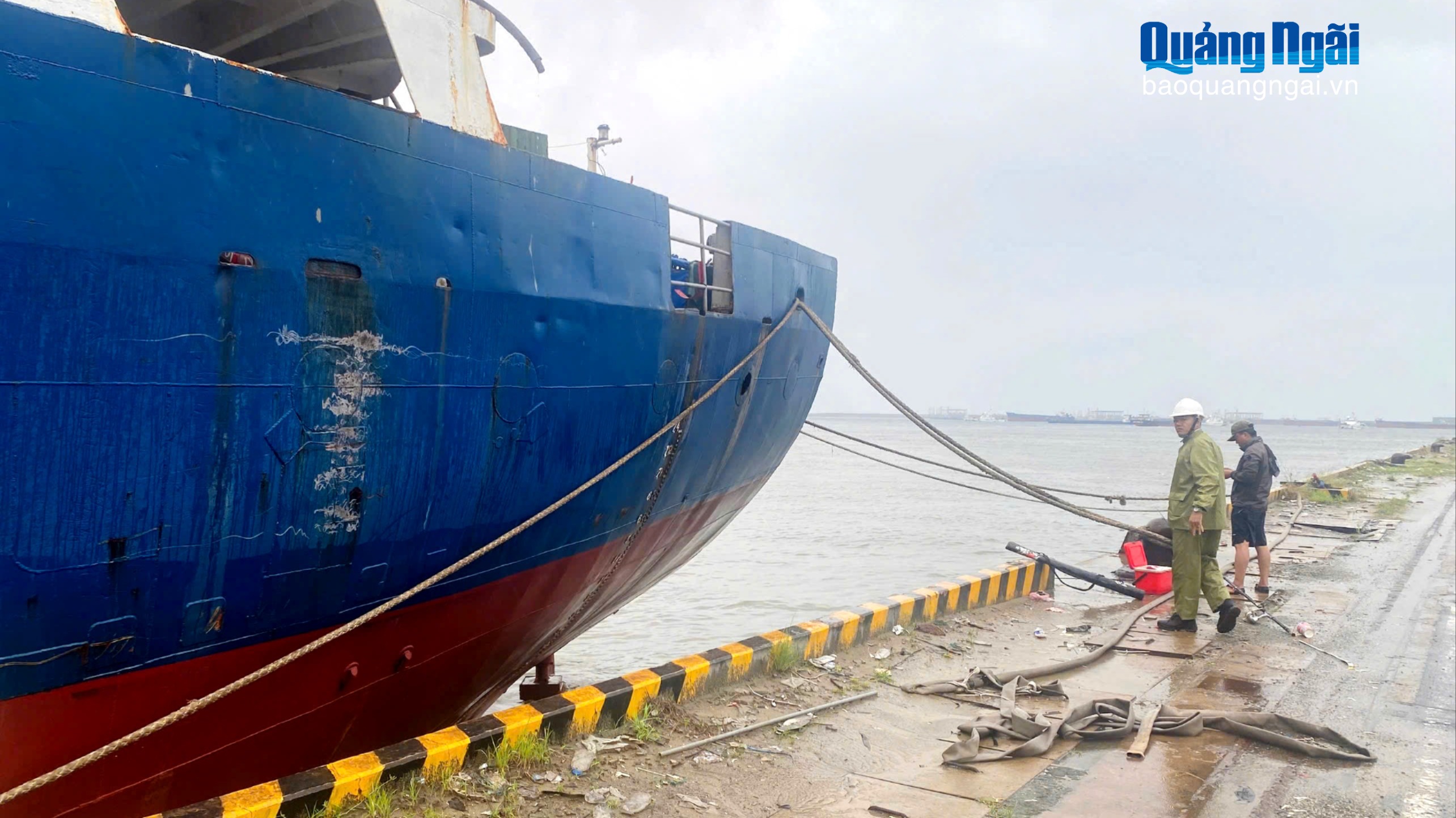 Đảm bảo an toàn cho tàu thuyền tại các cảng biển Quảng Ngãi