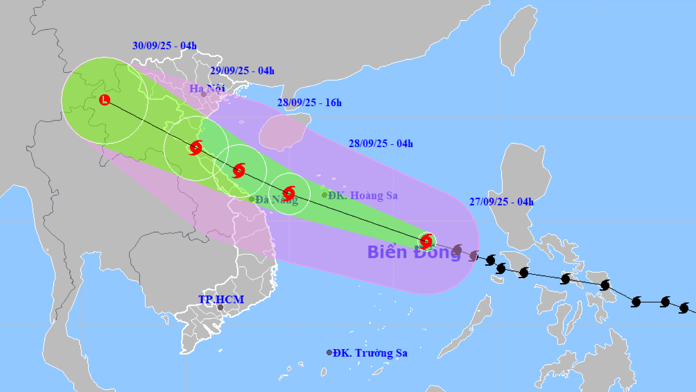 Công điện của UBND tỉnh về việc chủ động ứng phó với siêu bão Bualoi
