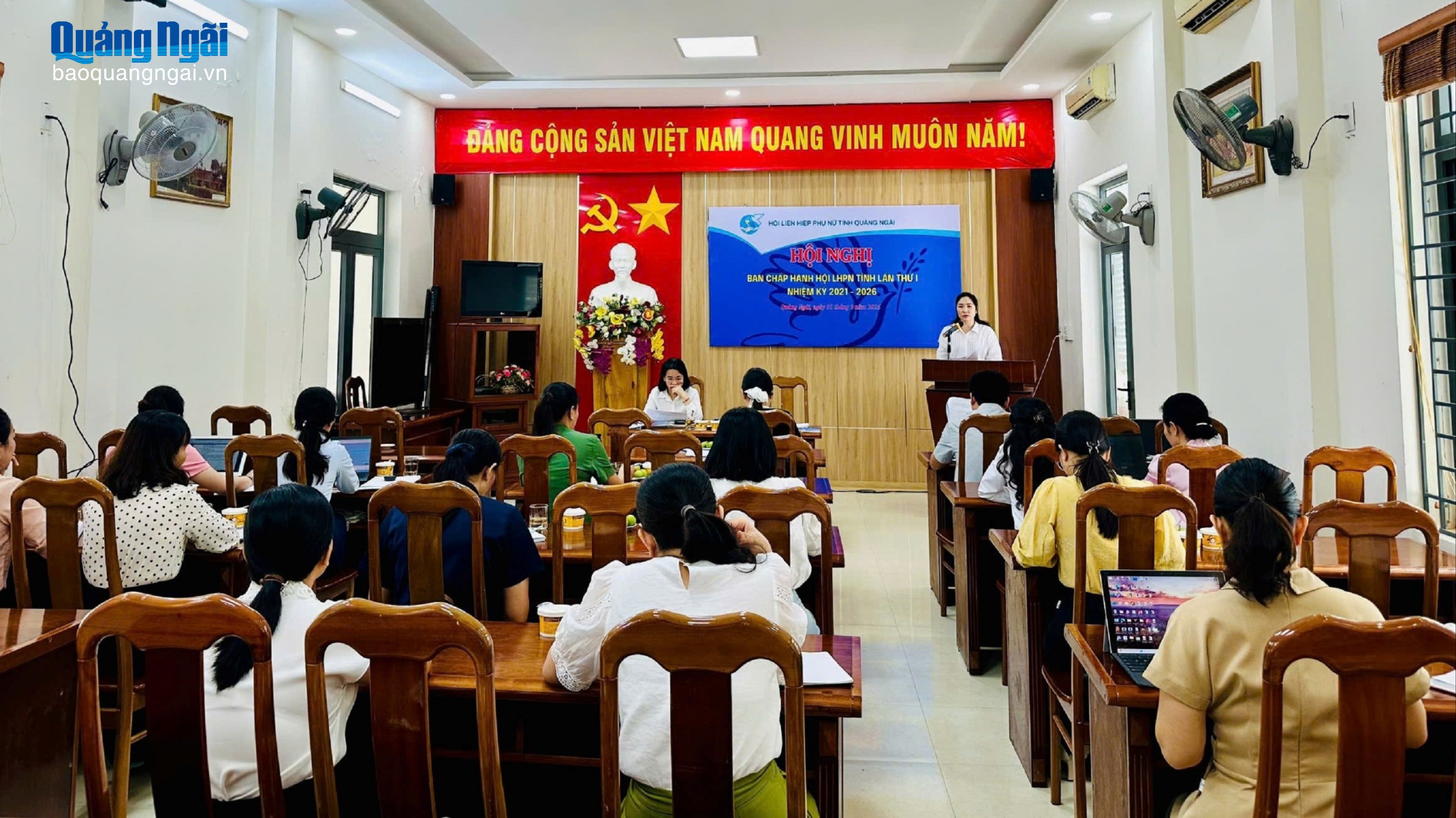 Ban Chấp hành Hội LHPN tỉnh tổ chức Hội nghị lần thứ I