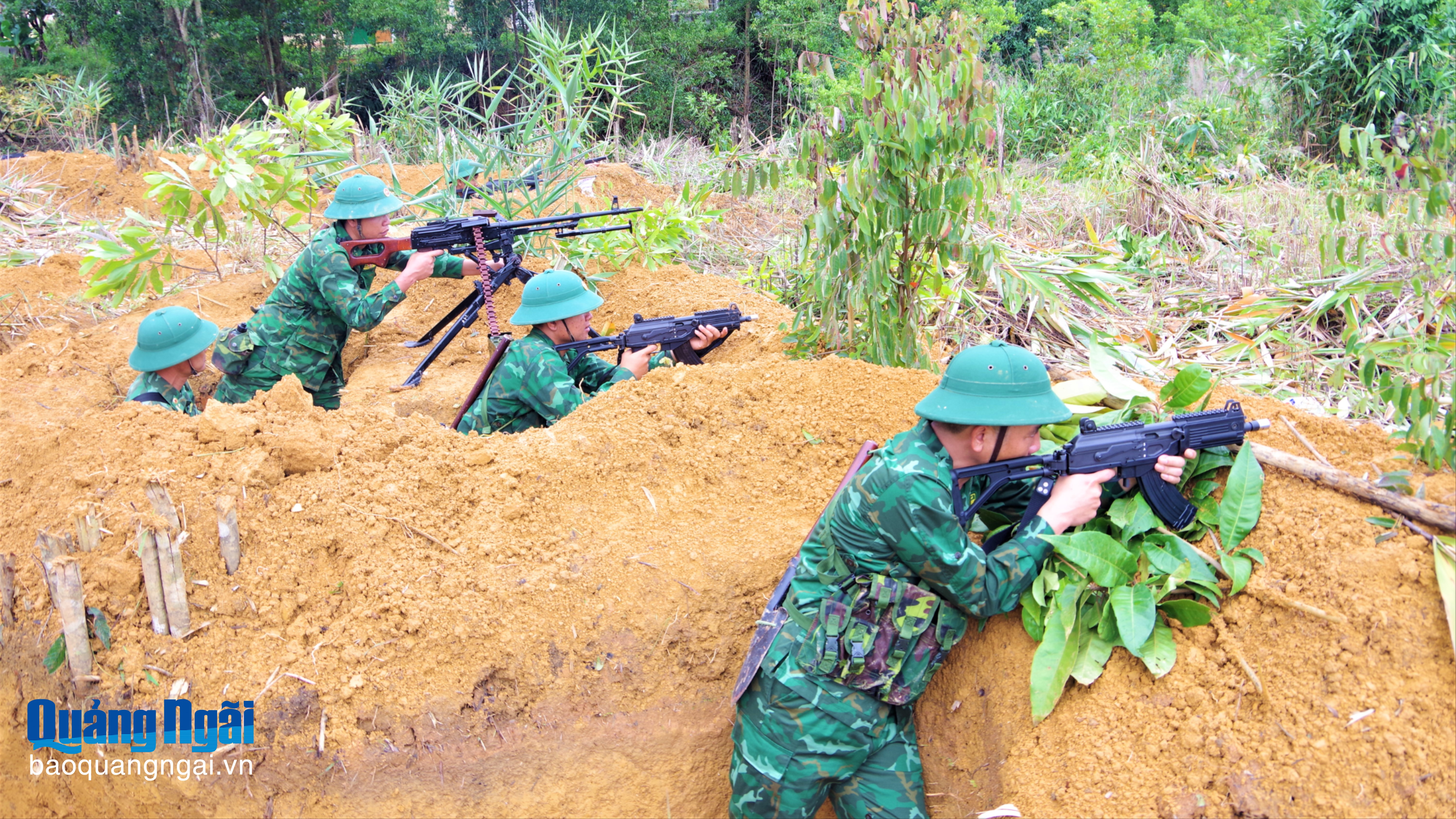Bộ đội Biên phòng tỉnh diễn tập Chỉ huy - Tham mưu 1 bên 2 cấp