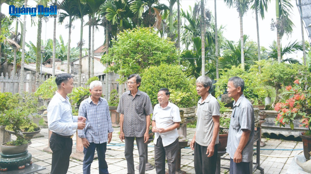 Cán bộ trẻ tận tâm vì dân