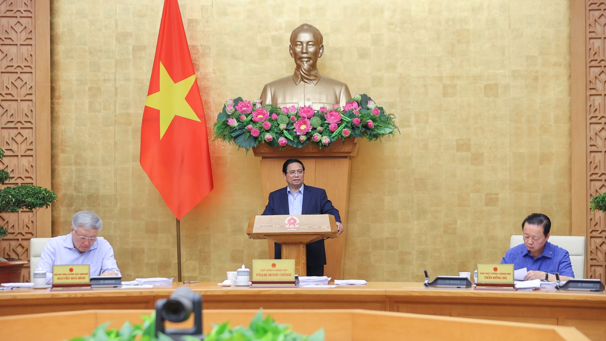 Thủ tướng Phạm Minh Chính chủ trì phiên họp Chính phủ tháng 8/2025