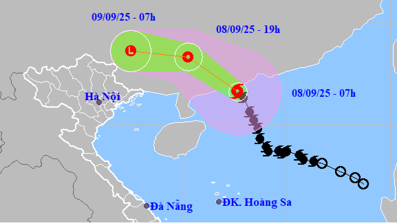 Bão số 7 suy yếu, miền Bắc vẫn đề phòng mưa lớn do hoàn lưu sau bão