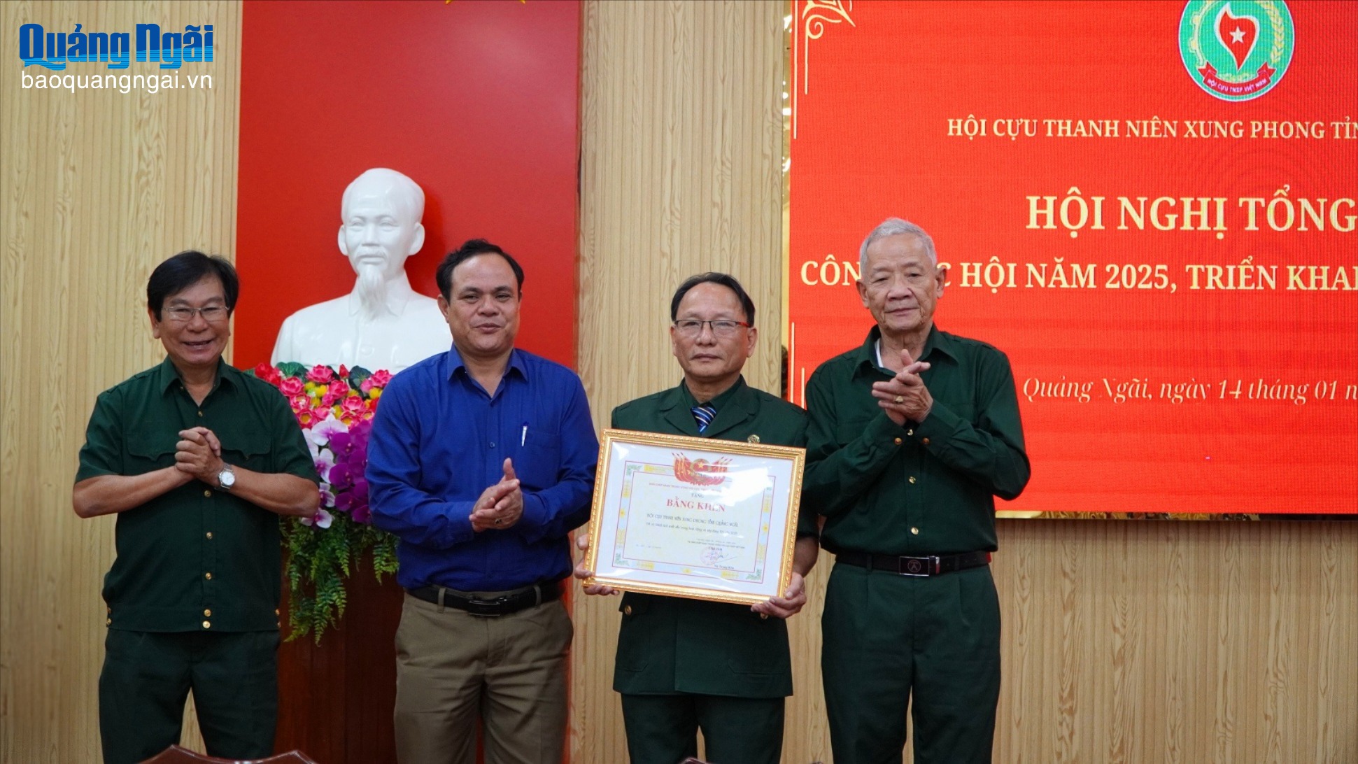 Đổi mới hoạt động, phát huy vai trò hội cựu thanh niên xung phong