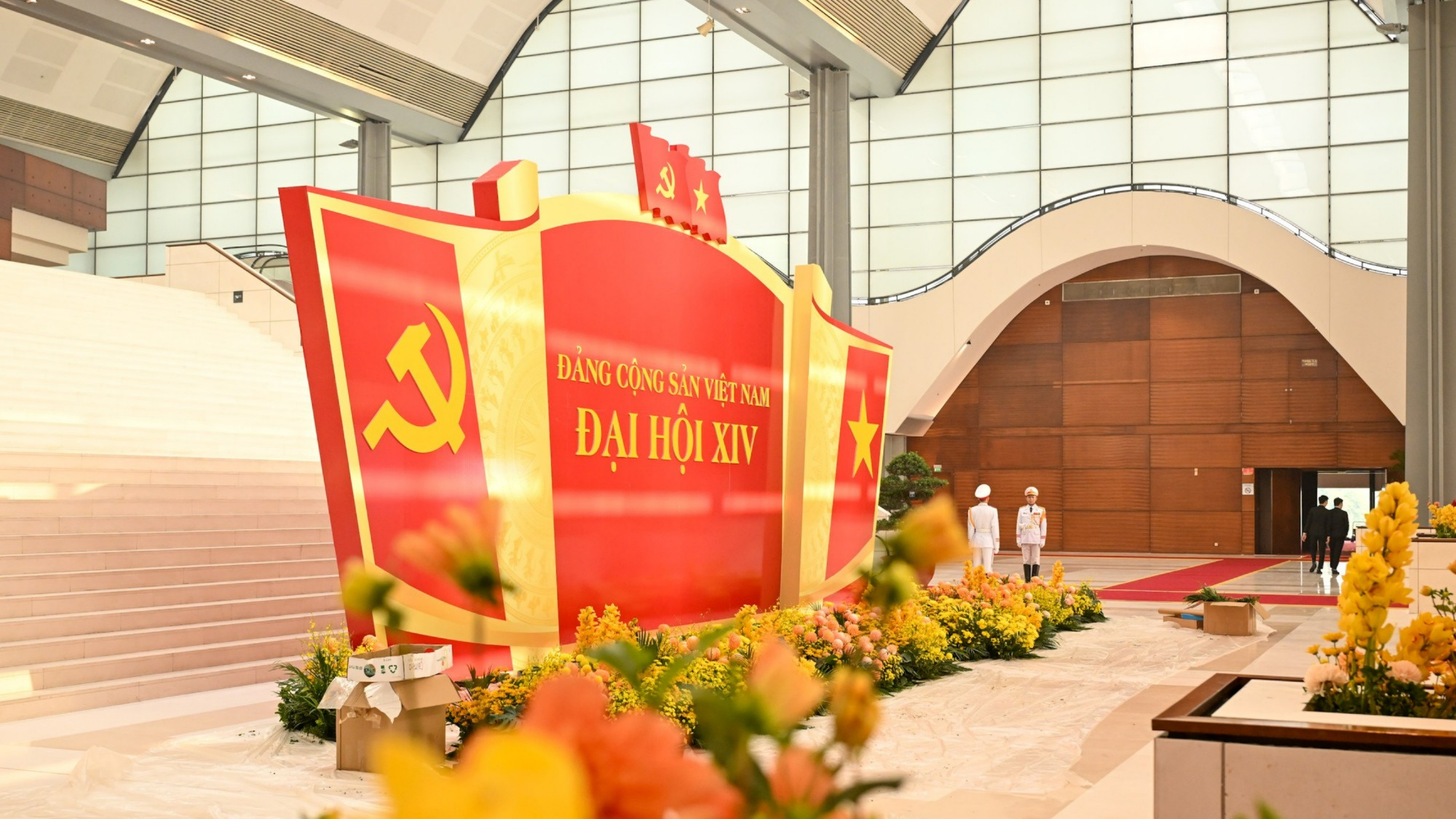 Thông báo về việc sử dụng phù hiệu báo chí, thẻ sự kiện báo chí tại Trung tâm Báo chí Đại hội Đảng XIV