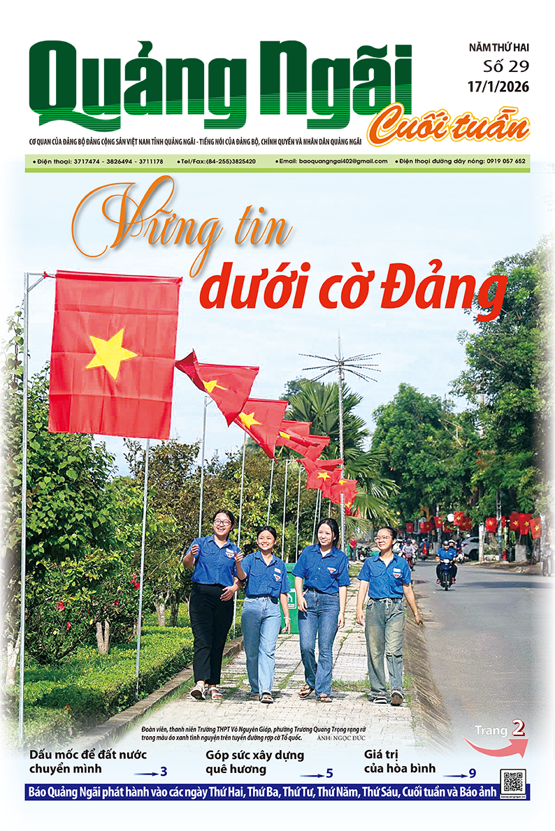 Số báo Cuối tuần 29, ra ngày 17/1/2026