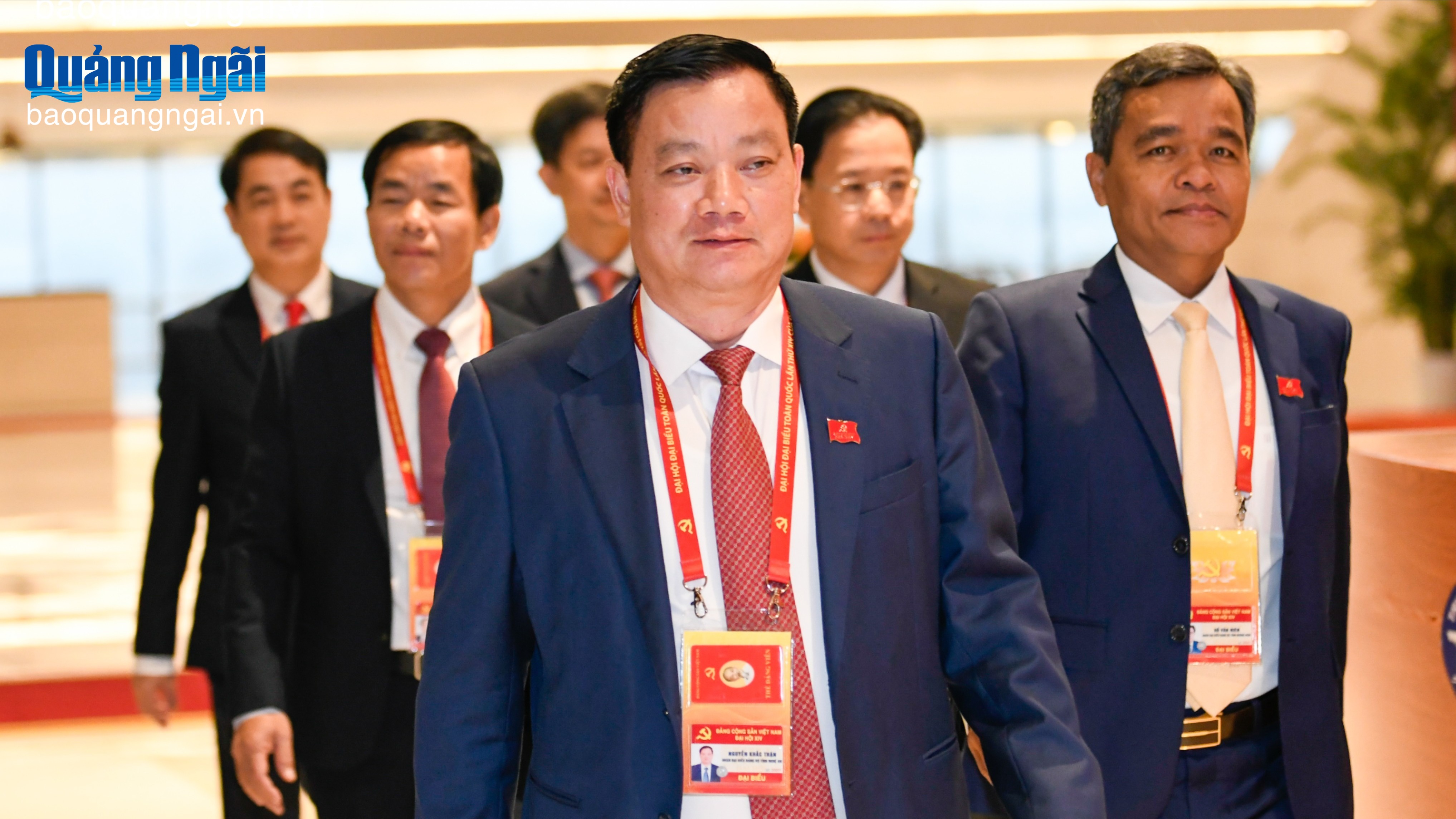 [Ảnh]. Đoàn đại biểu Đảng bộ tỉnh dự Đại hội XIV của Đảng