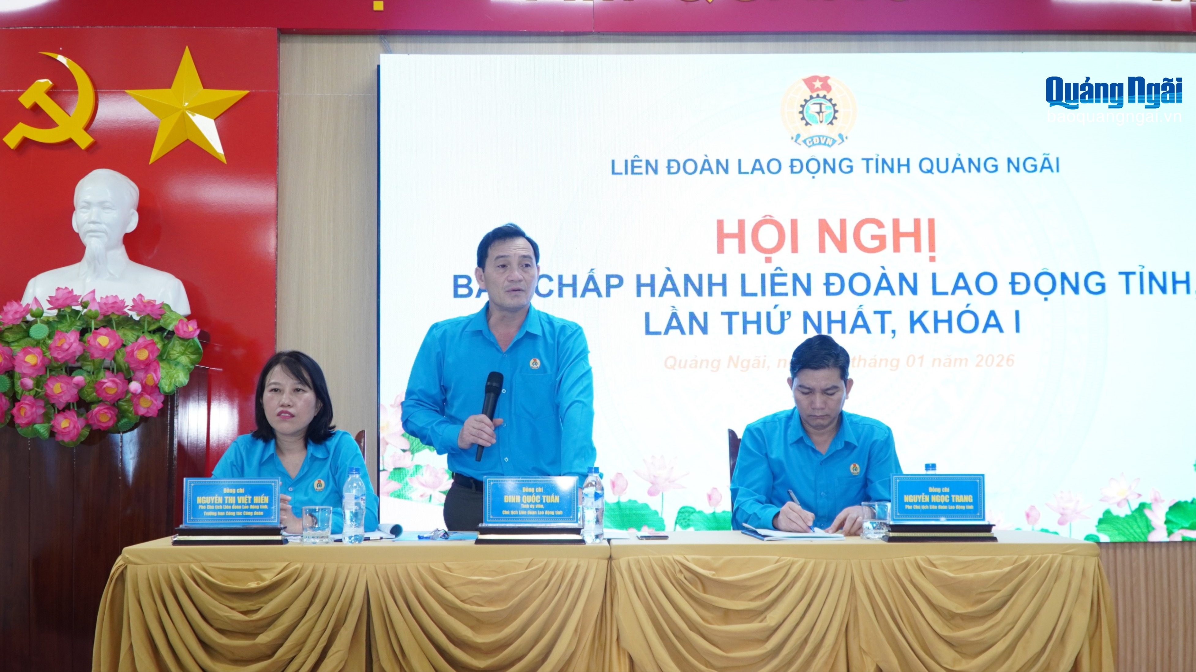 Tập trung thực hiện 3 đột phá theo Nghị quyết Đại hội Công đoàn tỉnh lần thứ I