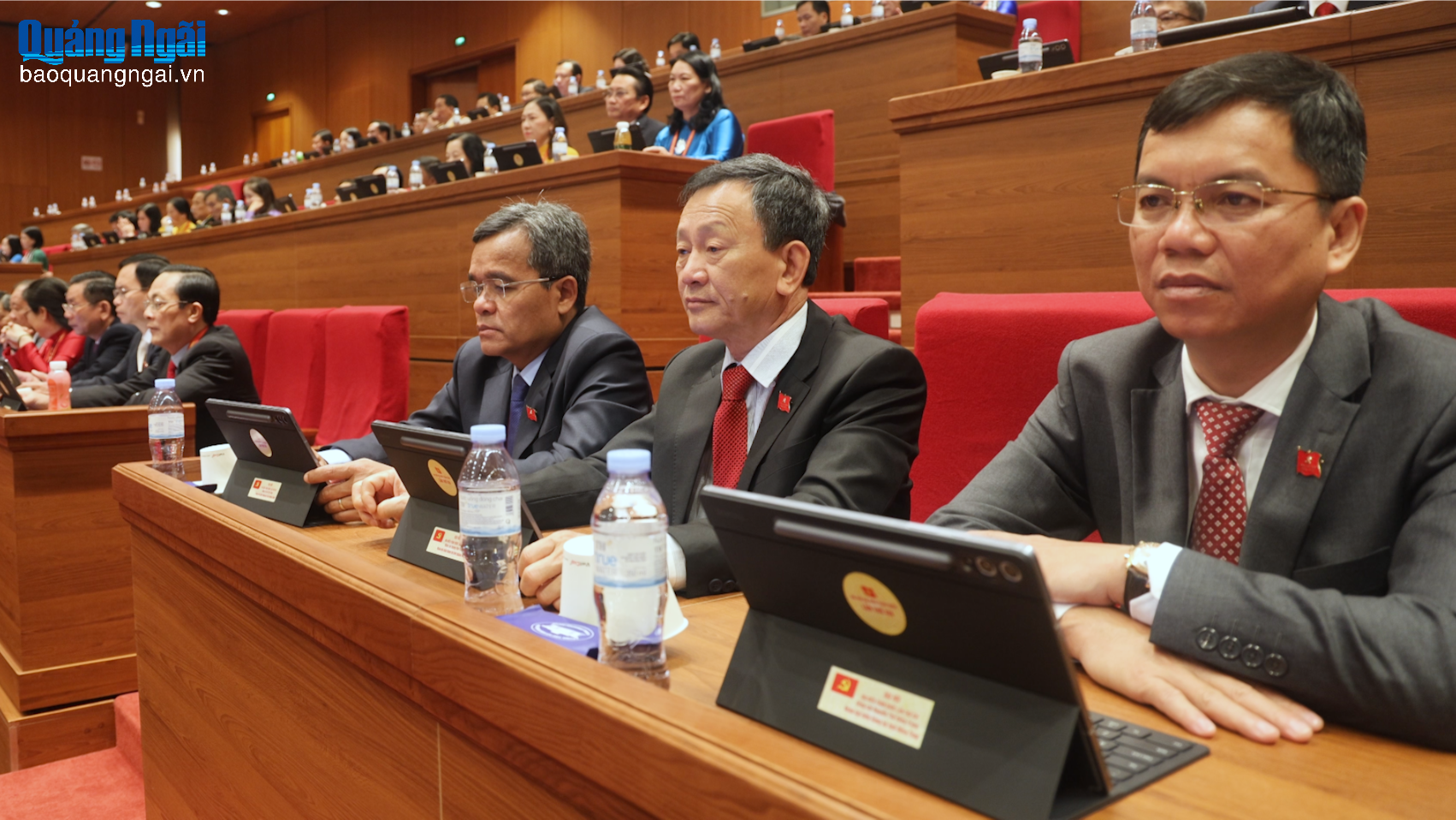 [Ảnh]. Đại hội Đảng XIV: Phiên thảo luận tại hội trường về các văn kiện Đại hội