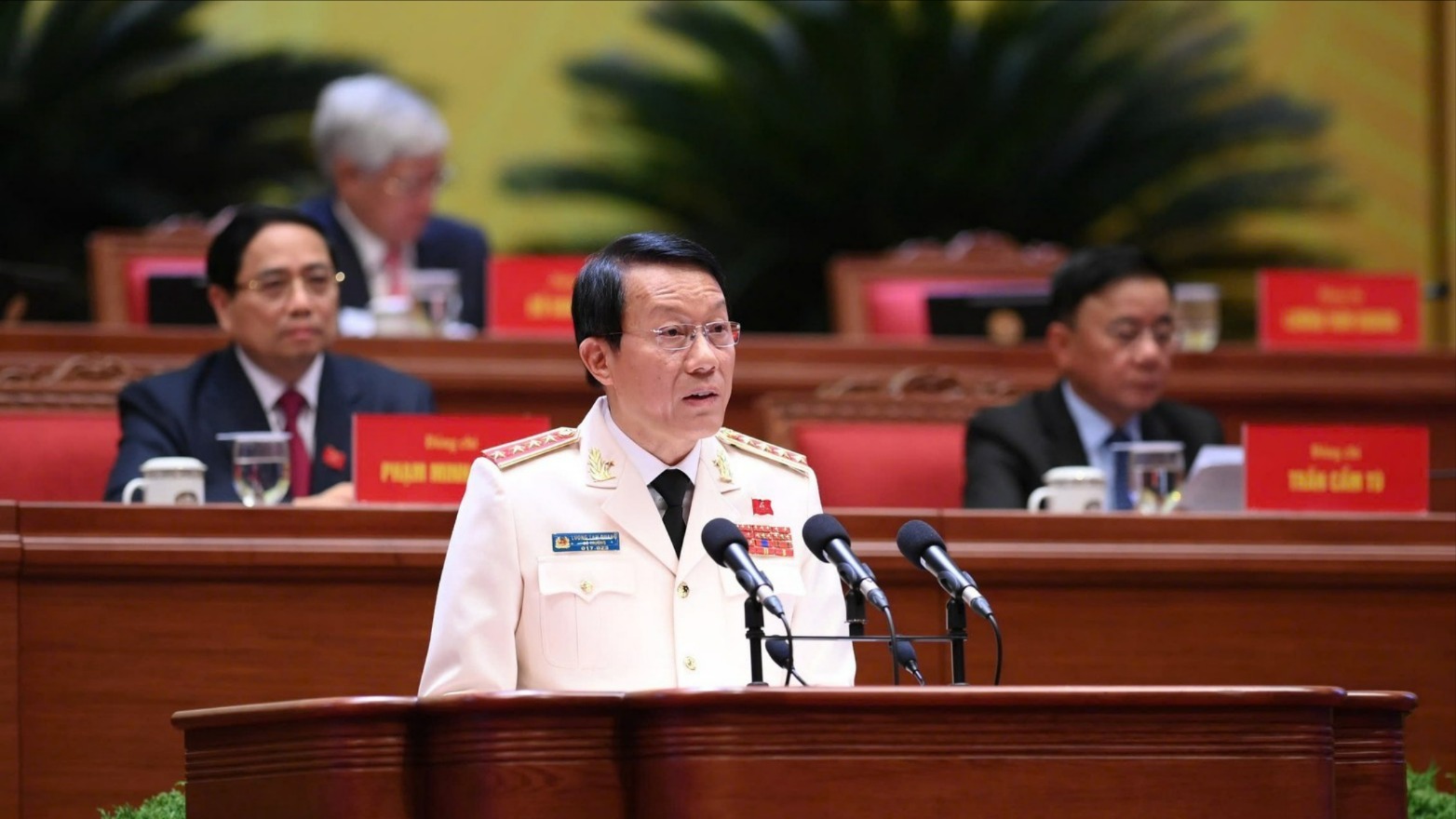 Tham luận của Đoàn đại biểu Đảng bộ Công an Trung ương tại Đại hội đại biểu toàn quốc lần thứ XIV của Đảng