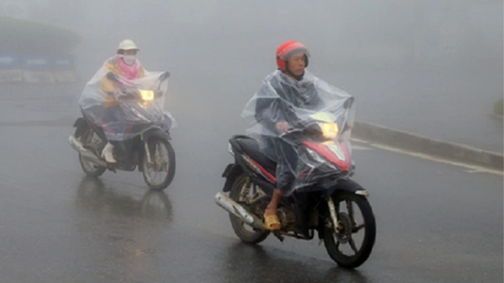 Vùng cao rét đậm, vùng đồng bằng có mưa rào