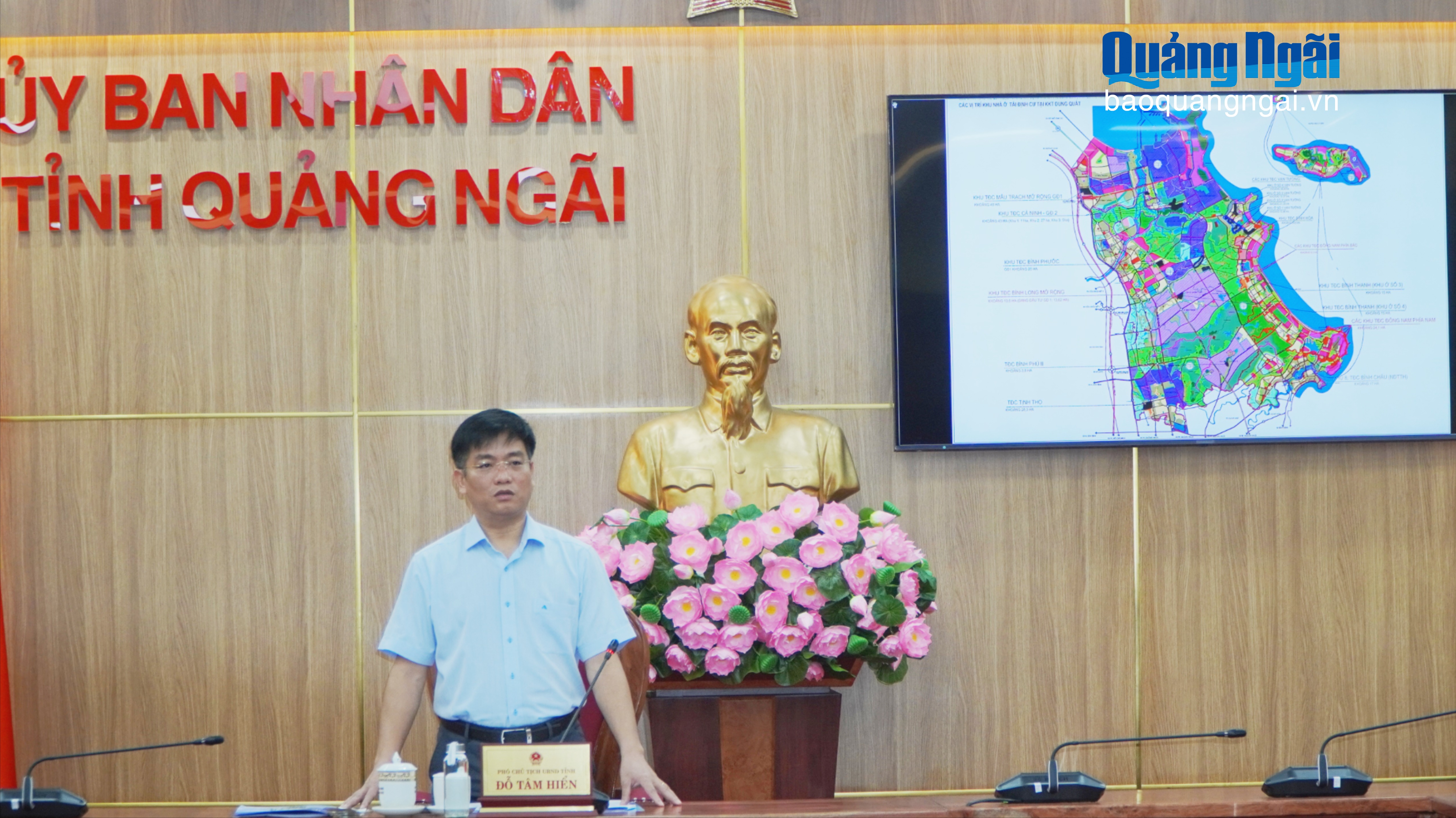 Xây dựng các khu tái định cư phục vụ phát triển Khu kinh tế Dung Quất